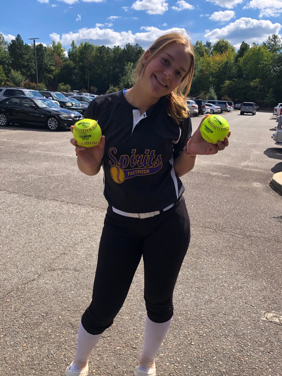 SpiritsFast's tweet photo. Why hit just 1 homerun when 2 is better!  Congratulations Rachel Oates on 2 big blasts this weekend in Rock Hill... https://t.co/DsNtyskmNR