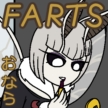 BasuraTheMister's tweet photo. Brief piece I made today. Mothman getting his make-up ruined by the power of his own ass.

#FetishArt #FartFetish https://t.co/7AIi06oM3S