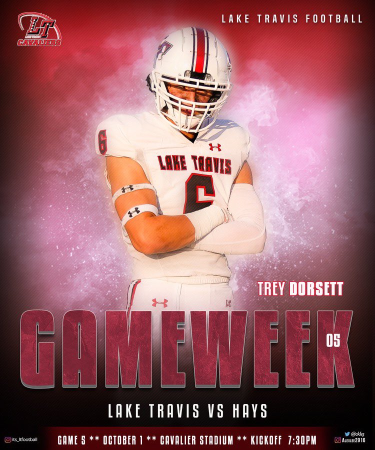 We know you missed having football last week and we are back in action this Friday at home! Come on out Cav Nation!