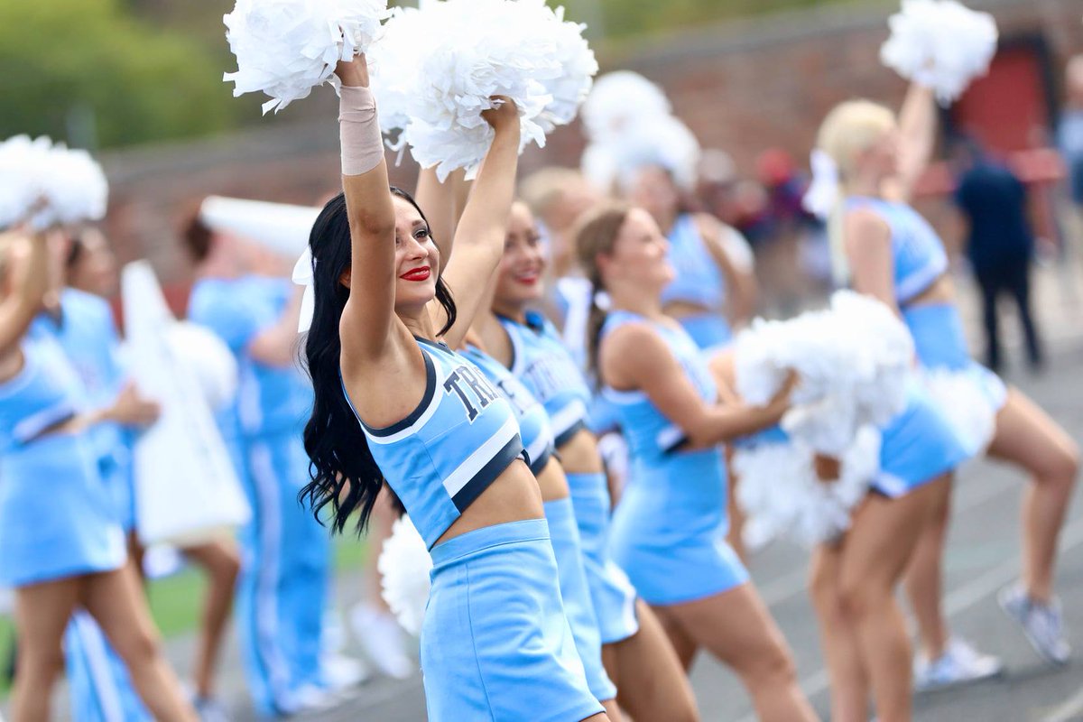The Tritons battled in a 36-22 loss to #4 Iowa Western today at Dodger Stadium! We say it all the time, but nobody creates a better gameday atmosphere than <a href="/TritonMB/">Iowa Central Athletic Bands</a>, <a href="/Tritonscheer/">Iowa Central Cheerleading</a>, <a href="/TritonDance_IC/">Iowa Central Dance</a>, and our amazing Triton fans! Images at facebook.com/iowacentral #TritonNation