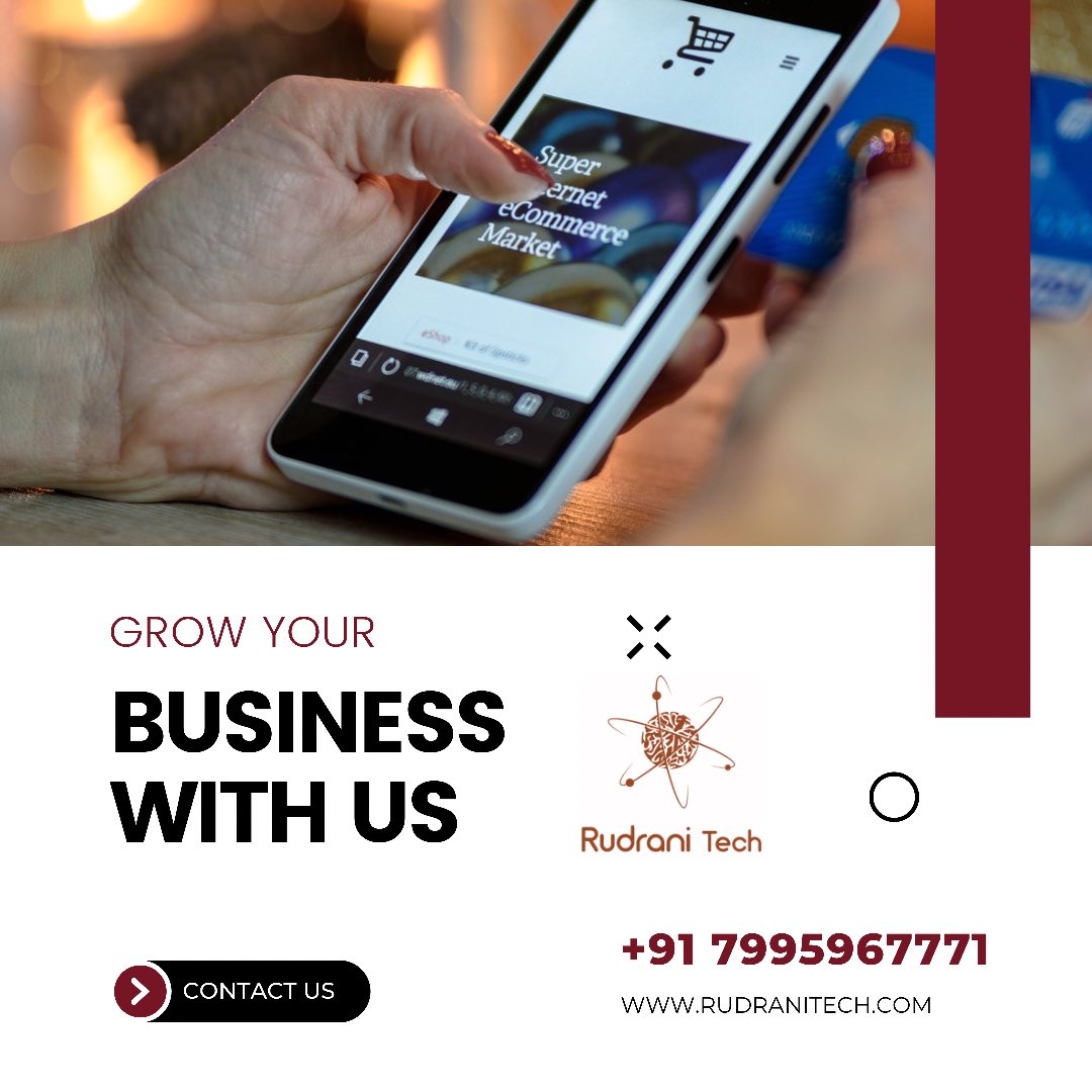 RudraniTech's tweet photo. #rudranitech #mobilesolutions #mobileappdevelopment #webapp #webdevelopment #digitalization https://t.co/ecjZJizLef