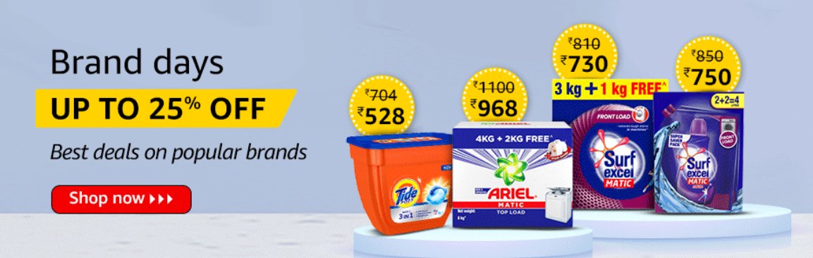egadgetsinfo's tweet photo. Amazon Pantry Brand Days Sale - Up to 25% Off

https://t.co/nJL4prOuvA

#India #Amazon #AmazonPantry #Pantry #provision #grocerystore #groceryshopping #groceries #beauty https://t.co/Ckrm6Pvknm