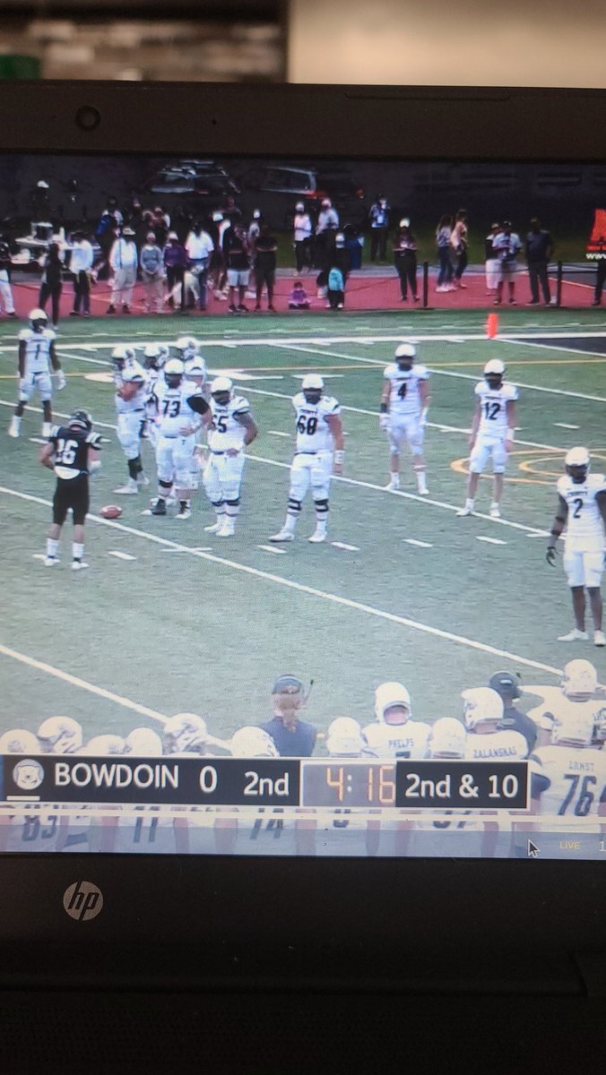 mcasillo's tweet photo. Another big Trinity win over Bowdoin 38-14. kills me I wasn't there to cheer you on but was still being as loud as usual yelling at the computer SORRY NOT SORRY!!! I will always be your biggest fan....My boy #65 @_anthonycasillo https://t.co/T15yR0iuzY