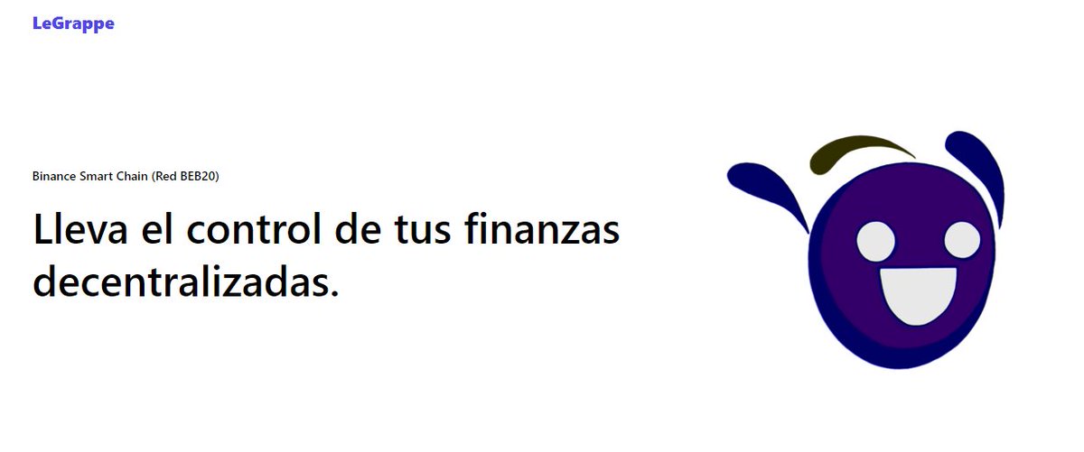 eduardo_gpg's tweet image. Dicen que el proyecto no nace hasta que compras el dominio. Bueno, estoy muy feliz de poder decirle que esta vivo. 🥳🚀

Mi nuevo proyecto: LeGrappe que no es más que una pasarela de pagos Cripto funcionando el la red de Binance. 🧙‍♀️

grappefinance.com