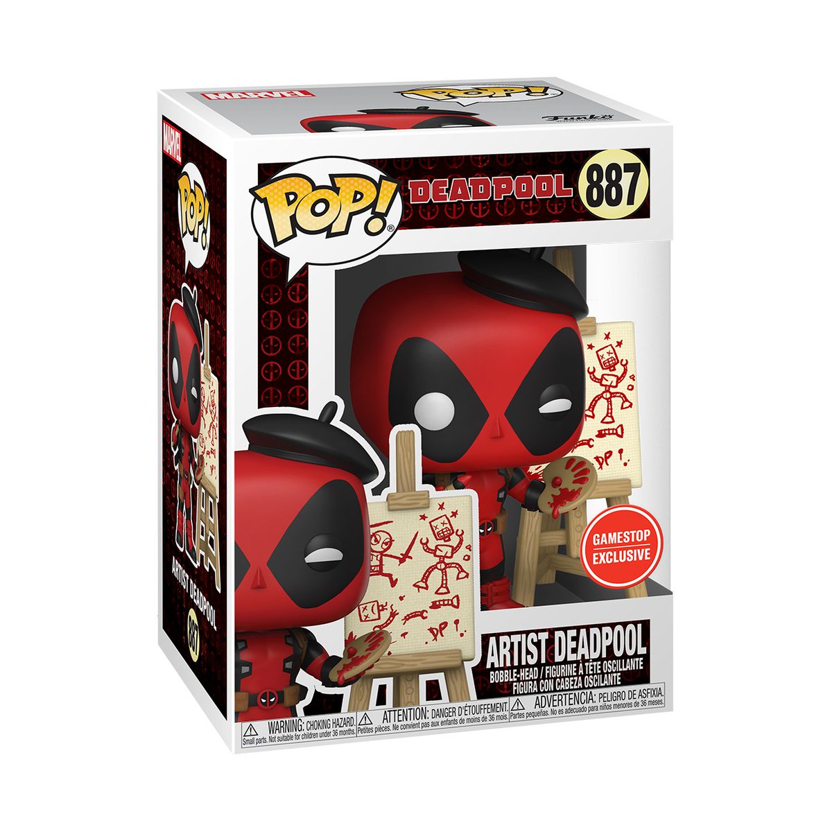 OriginalFunko's tweet photo. RT and follow @OriginalFunko for the chance to WIN a @Gamestop exclusive Artist Deadpool Pop! Not feeling lucky? Order now: https://t.co/CIInqP3ngL #Funko #FunkoPop @Deadpool #NationalChimichangaDay https://t.co/VLwcFqwMua