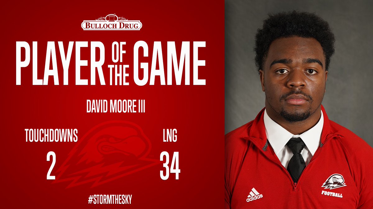 Your MVP from last night is… <a href="/DM3_2020_RB/">David Moore III</a> ❗️⚡️❗️

#StormTheSky