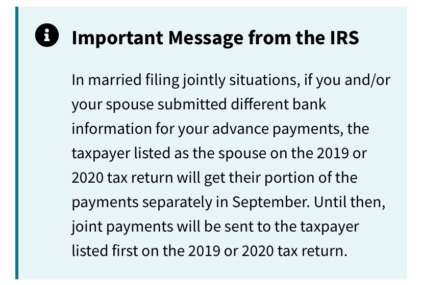 mandyncall's tweet photo. @michael_timko @CkGaming91 @BethanyDameron @Pure_Hazel_ @IRSnews Also I seen this, but still doesn’t explain why the amount received is over the expected amount. I’m not sure if I should opt out or what… I don’t want to end up paying in at tax time. https://t.co/9U8C0rwuUI