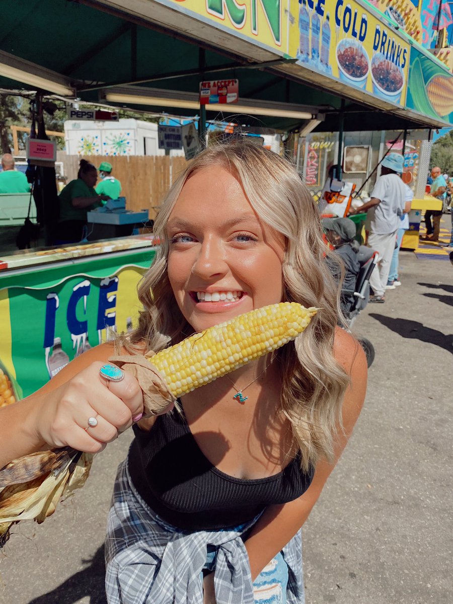 I went for the food🌽