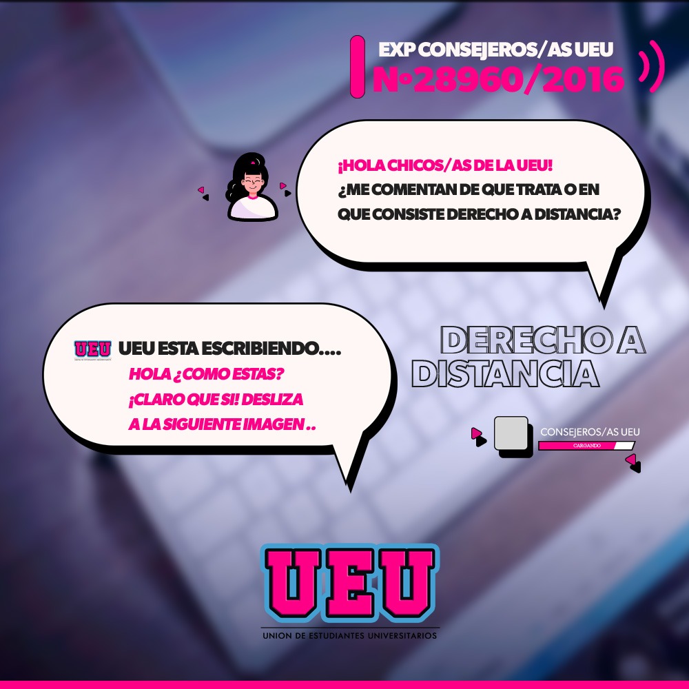UEUDerecho's tweet photo. 👍🏻🖥️💻 ¡Vamos juntos por  POR DERECHO A DISTANCIA!
Entérate en que consiste, y danos tu apoyo: https://t.co/ZUHo4Q3ZL7

JUNTOS PODEMOS!!!

UEU DERECHO - SIEMPRE JUNTO A VOS https://t.co/fCaEZiwlT3