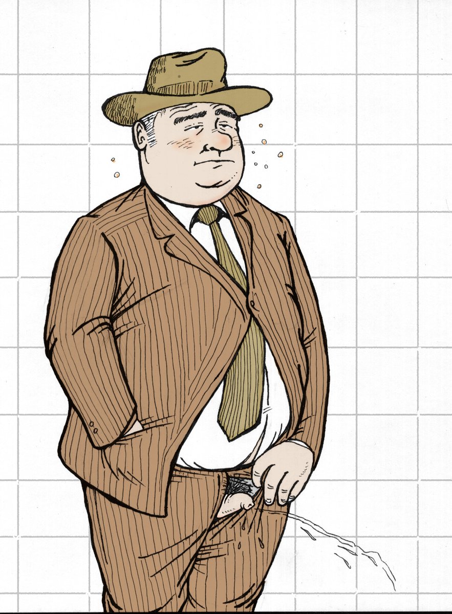 admirandoosos's tweet photo. Borrachín elegante. Psssss...
#urinalpee #mature https://t.co/8e3wOPpVrm