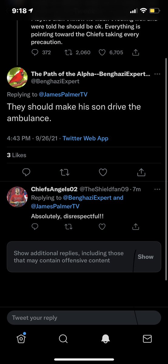 TaylorJune14's tweet photo. @Johnwal17508137 @nicole9099woof @JamesPalmerTV The tweet from @benghaziexpert that was incredibly unnecessary and disrespectful https://t.co/o7u2QvrOTK