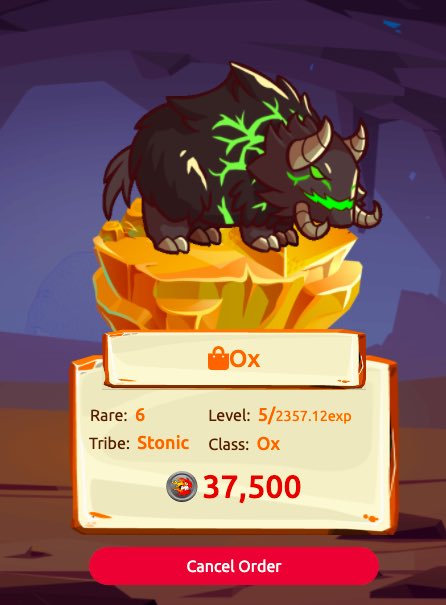 katunari19_k's tweet image. スライム達は早々に旅立ったみたい。
初めて引いたガチャで君が出てきた時は興奮したよ。当時90万ぐらいしたからね。でも明日にはお別れさ。

今じゃ5万にしかならない牛さん。さよなら牛さん。

#cryptozoon 撤退
$zoon