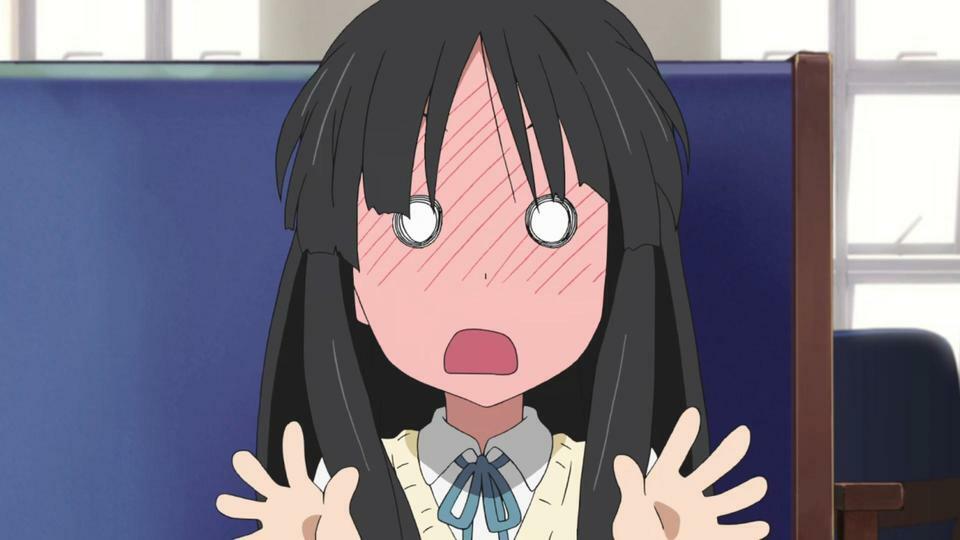 Anime embarrassed face
