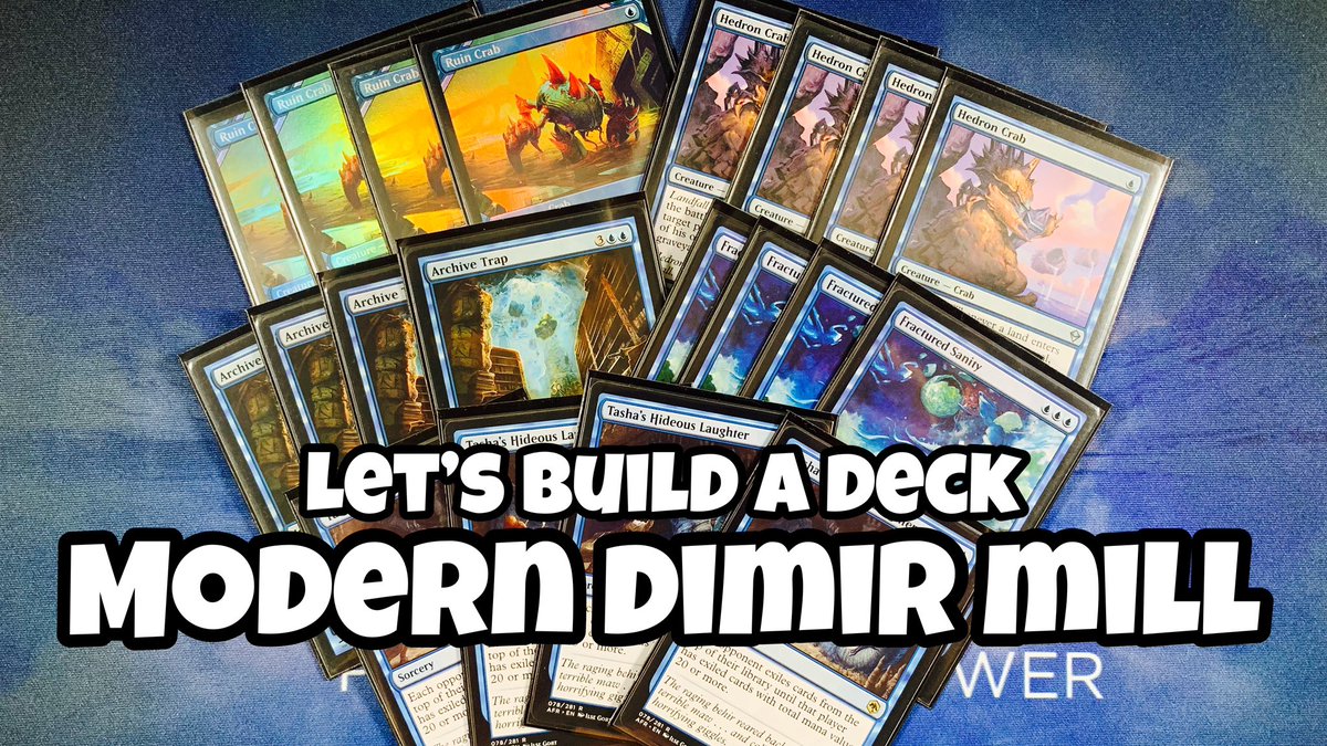 vex_mtg's tweet photo. Modern DIMIR MILL - Let's BUILD A DECK Series // Magic the Gathering // ... https://t.co/YSSZgD61wQ via @YouTube #mtg #vexmtg #mtgmodern #youtube https://t.co/UTC9VVJgQC