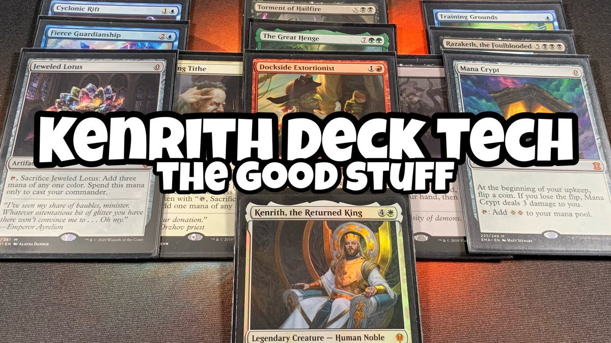 vex_mtg's tweet photo. Kenrith, the Returned King Deck Tech - KING OF THE BEST STUFF // MTG // ... https://t.co/JiBKTbx5Kw via @YouTube #mtg #vexmtg #mtgedh #edh #cmdr #youtube https://t.co/kvGfc8BNgf