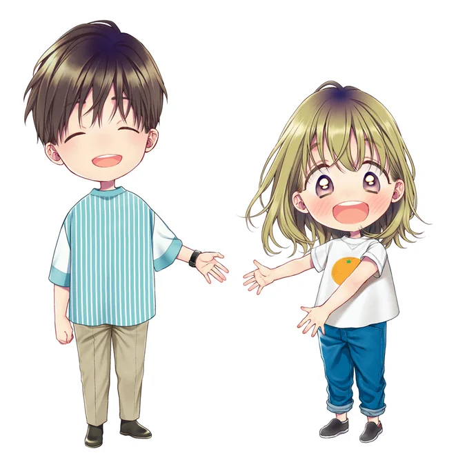 アクスタイラストでけた。 