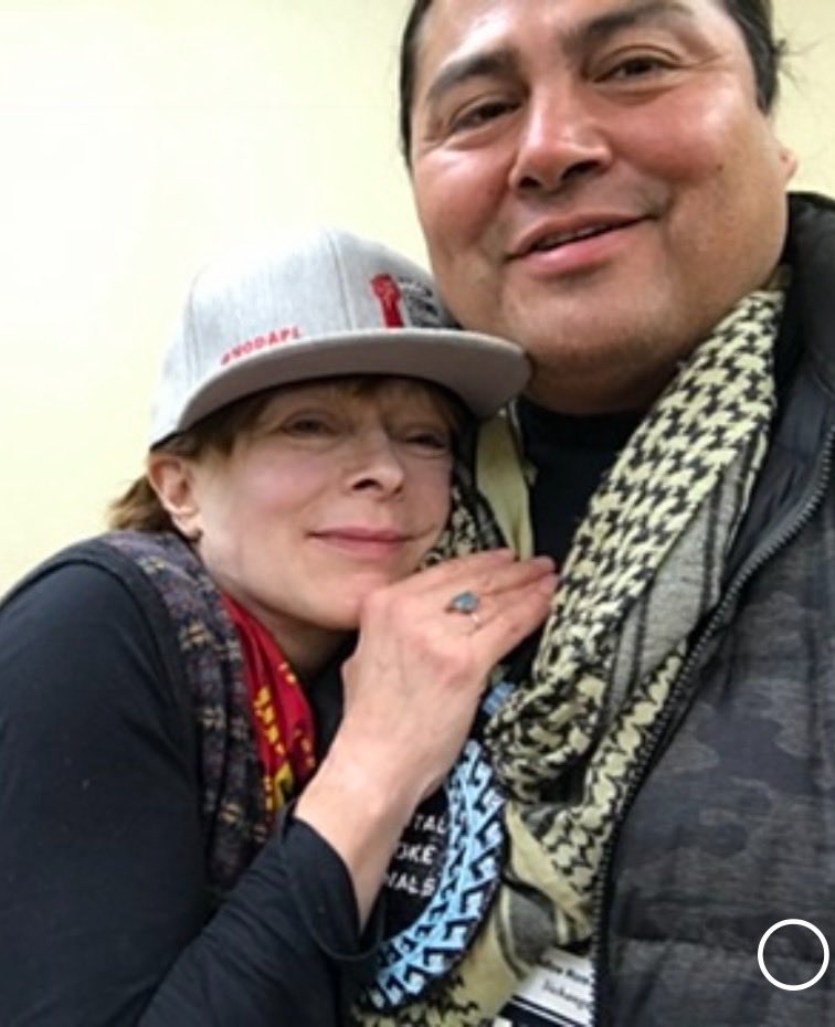 Frances_Fisher's tweet photo. Rest in Power @MyronDewey
Dear Friend who taught me so much at #StandingRock.
Wherever we walk, we are on #Indigenous Land.
#DigitalSmokeSignals
His film with @joshfoxfilm:
https://t.co/Es7ISTRDvH
Respect. Many Blessings.
Hearts are broken tonight.
We mourn together https://t.co/OOoC0X8ekn