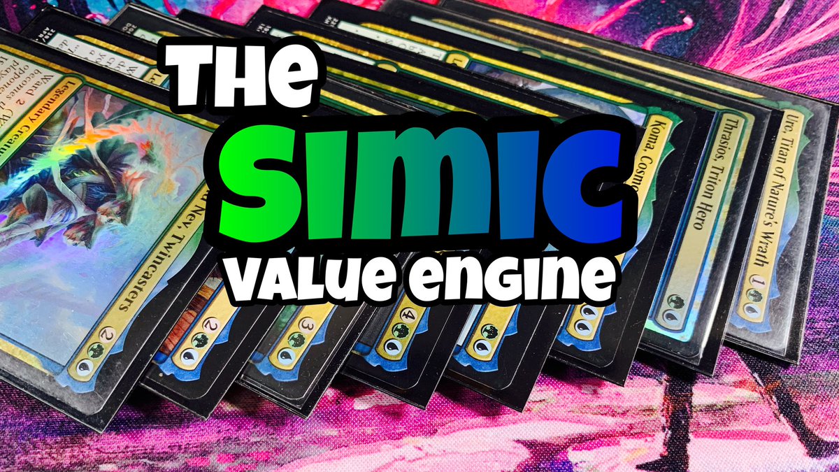 vex_mtg's tweet photo. SIMIC VALUE ENGINE - Does The Commander Even Matter? // Magic the Gather... https://t.co/ZPtoA13qDz via @YouTube #mtg #vexmtg #simic #youtube https://t.co/NSxTn8GDjf