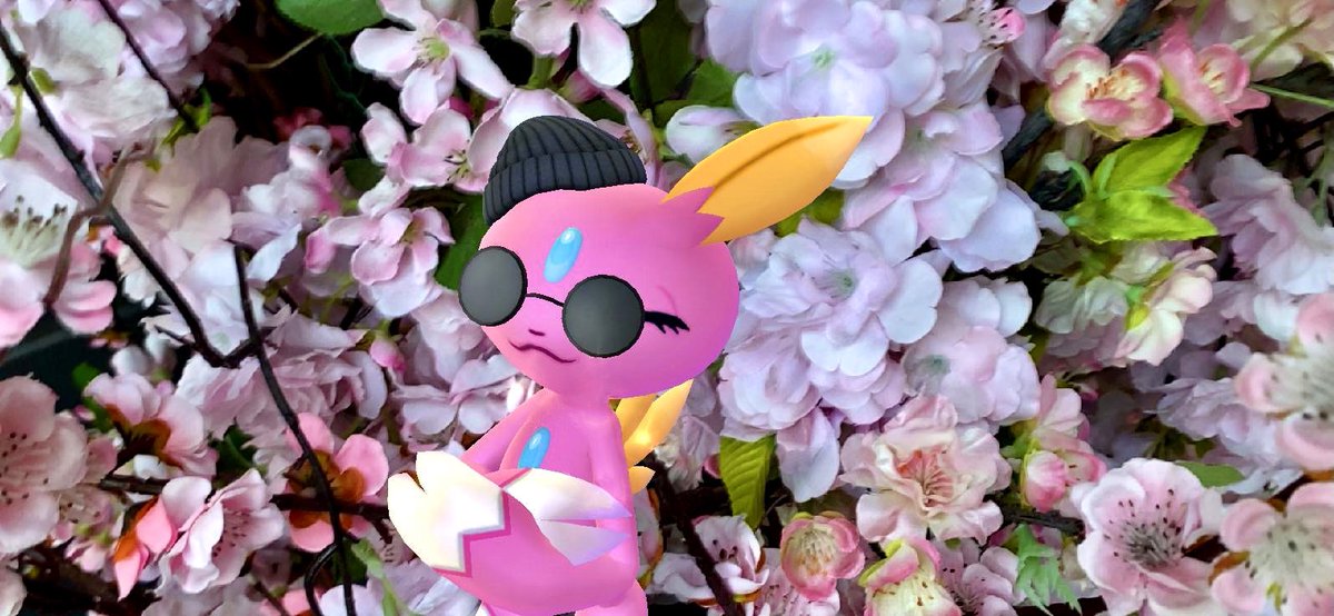 mypokediaries's tweet photo. 09.26.2021
#GOsnapshot
#PokemonGOFashionWeek

Fashion Week photo shoot - movie theme 3: “Pretty In Pink”

#ztdnews #ashkweekly #shinysneasel #ARPhotoADay #ARofTheDay #nianticlabs #PokemonGO5YearAnniversary #MeetYouOutThere #CatchYours #pokémongo #pokémongoapp #pokémon #nyc https://t.co/VdEIehZN3g