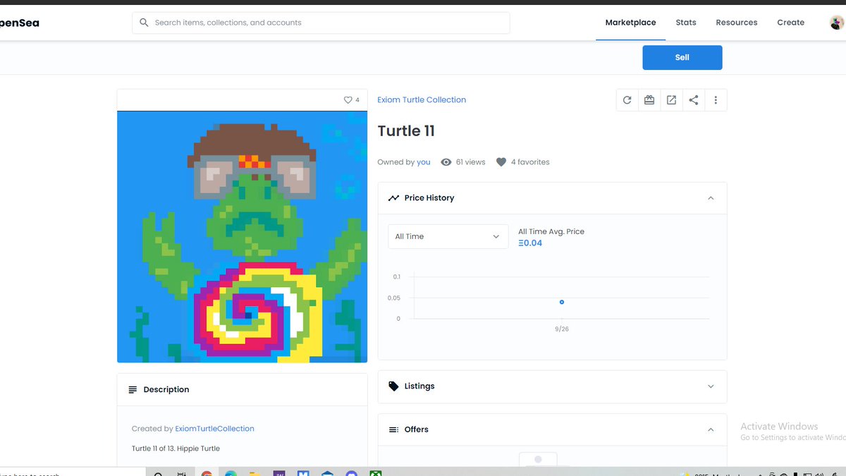 HigherFrames's tweet image. Just snagged this @ExiomTurtle 🪶🐢🪶