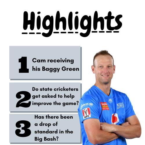 KING_AJ09's tweet photo. Lucky enough to start a cricket podcast about 6 weeks ago called "Inside the Pavilion". We will talk all things Australian Cricket from local to professional. I caught up  with @CameronWhite152 on Episode 2 about his career. Available on Apple podcasts and Spotify. @stumpto_stump https://t.co/dAlKj0x8ez