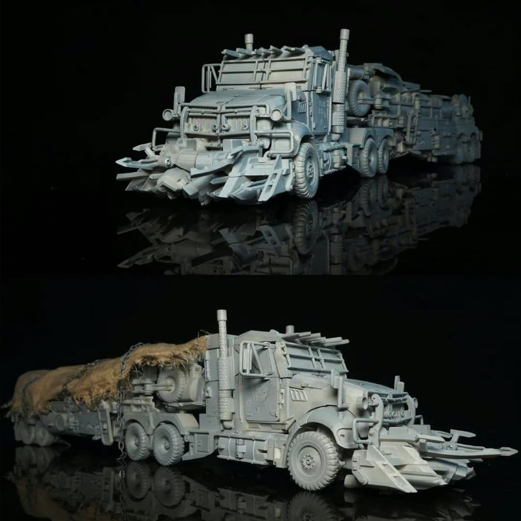 GabotfR's tweet photo. #UNIQUETOYS ANUNCIA SU FIGURA DE #DOTM #MEGATRON! 

(Y la reacción de Gabo en la última imagen xd) https://t.co/5kpbk4VN8m