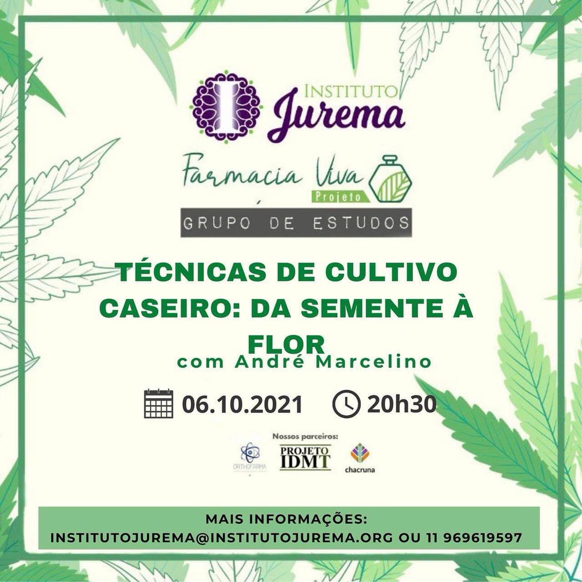 juremainstituto's tweet photo. 👉 Venham somar na continuidade dos estudos desta grande planta medicinal. Um palestrante com incríveis informações de grande valor para cultivo caseiro. 

#cannabismedicinal #cannabis #espiritualidade #hemp #cannabissativa #ancestralidade #plantasdepoder #cultivo
#medicinal https://t.co/fgw3GskhlG