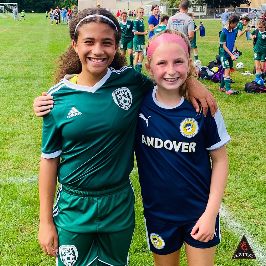AztecSoccerMA's tweet image. Opponents on Saturday + Teammates on Sunday = Soccer Friends Forever. ❤️

📸 Lily and Paige from the Aztec Girls 2009 White team.

#WeAreAztec #Community #AztecCommunity #morethanagame