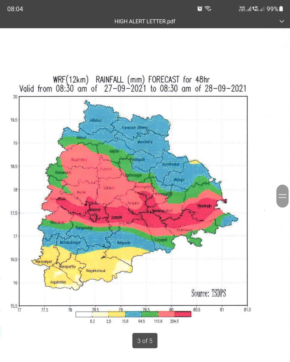 Comm_HYDRAA's tweet photo. Rainfall to intensify into heavy &amp; very heavy rainfall in the next 4-6 hours &amp; incessant rainfall may continue for the next 48 hours. High Alert has been issued to all personnel &amp; teams of GHMC. Citizens are advised to avoid any unnecessary travel. @KTRTRS @arvindkumar_ias https://t.co/la0T6ewlyG