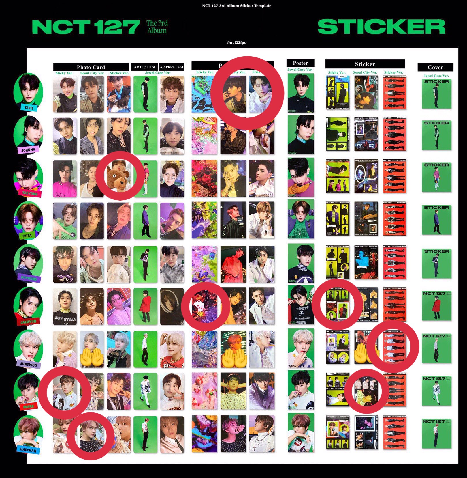 最大43%OFFクーポン NCT 127 Sticker Deluxe Box トレカ ジョンウ