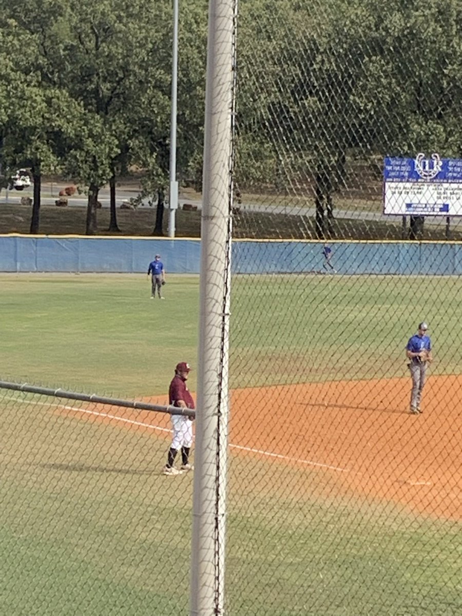 amandamiller15's tweet photo. Fun Friday afternoon watching my boy! #cbcmustangs https://t.co/nTh323uGhj
