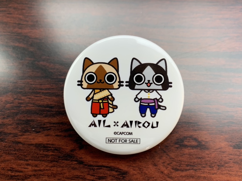 AIL_Biomass's tweet photo. 【かわいいと思ったら「いいね」してね♪】
9/30（木）のバイオマス展では
『タイ』の民族衣装を着た「AIROU」との
コラボ缶バッジをプレゼント！
ぜひブースにお越しください！
#AIL #愛知海運 #バイオマス #PKS #AIROU
#アイルー  #モンスターハンター
#タイ #Thailand https://t.co/QyMSXF8xf7