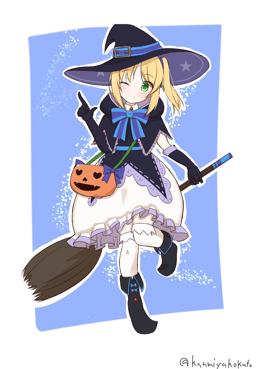 「去年ハロウィンルルカ描いてました 」|哭糖(こくとー)のイラスト