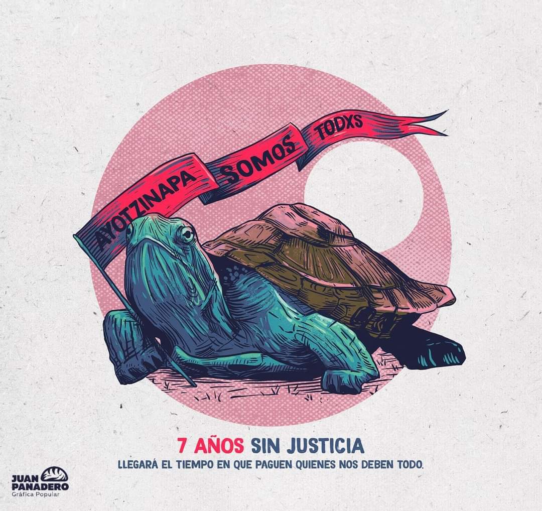 RaulRomero_mx's tweet photo. Llegará el tiempo
#Ayotzinapa https://t.co/QkQvumk3ow