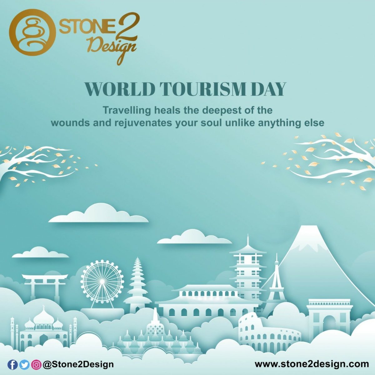 Stone2Design's tweet photo. Traveling gives you a lifetime experience which leaves you amazed and gets your minds open with getting so much of knowledge.

🌐 : https://t.co/i1MCQvBn6m

#stone2design #tourism #worldtourismday #tourist #tourism #travel #proudcts  #interior #texture #wallmural #design #site https://t.co/2O97w2skj1