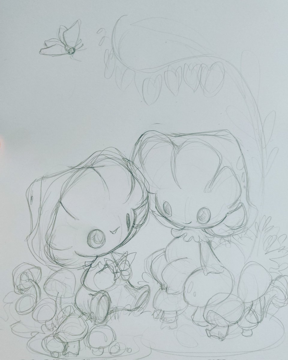 Little mushy friends scribble
#mushroom #art #drawing