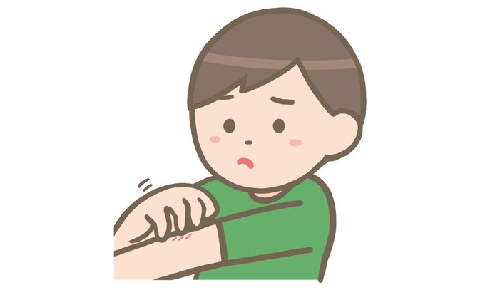 虫刺されのtwitterイラスト検索結果 虫刺されのtwitterイラスト検索結果