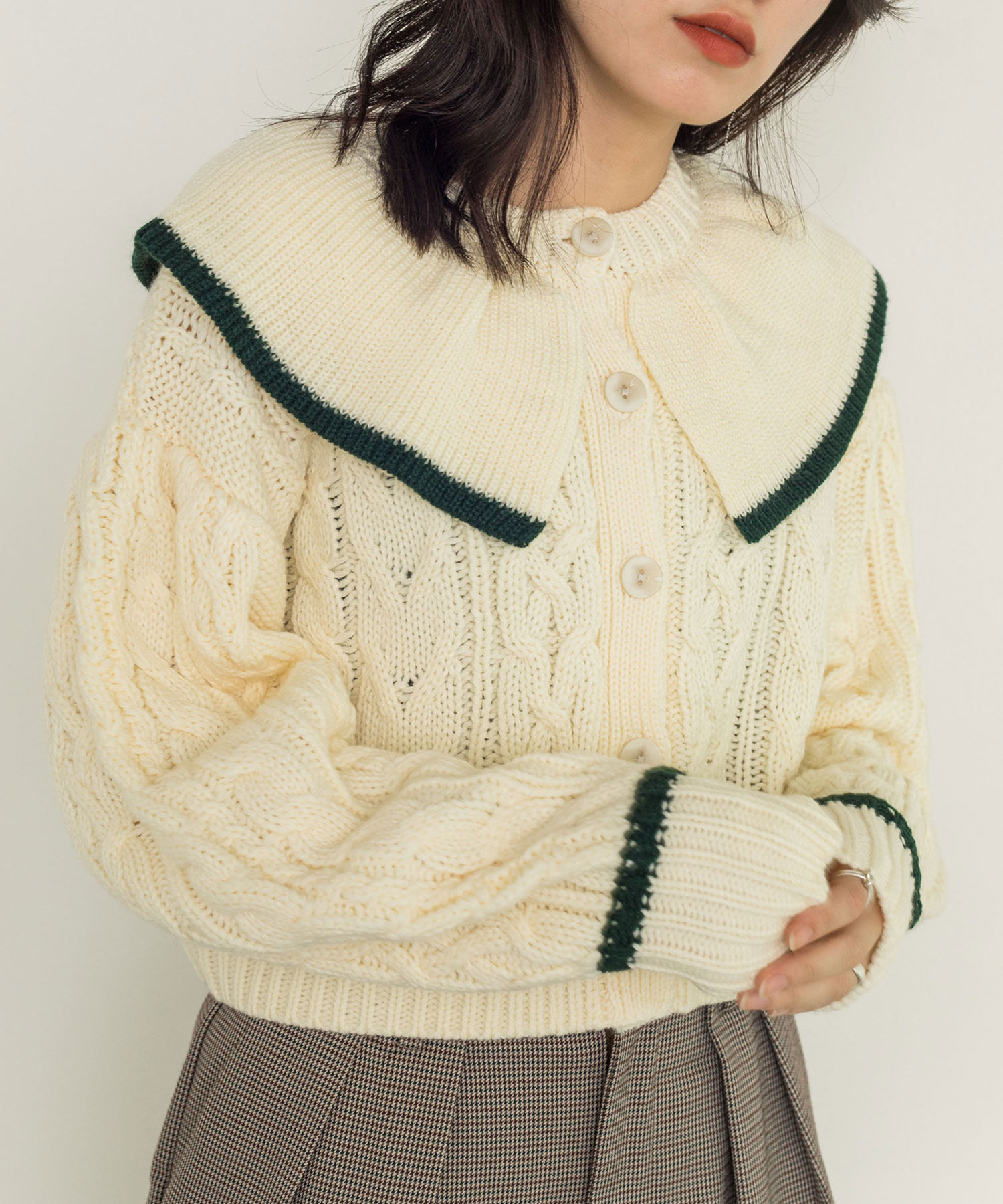 信頼信頼ワンダフルライフ カシュクール カーディガン ジャケット