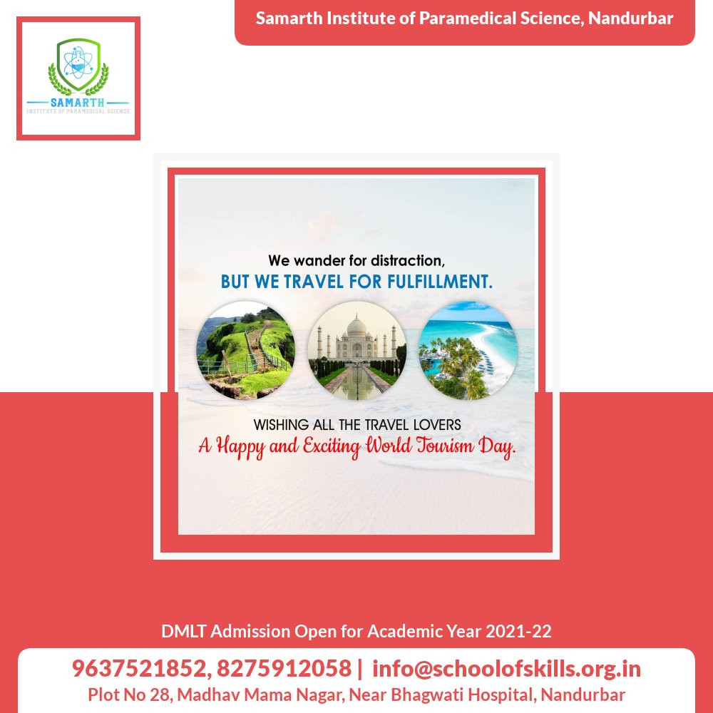 #WorldTourismDay2021 #Tourist #TourismDay #travel #India

<a href="/InfoNandurbar/">DISTRICT INFORMATION OFFICE, NANDURBAR</a> <a href="/NandurbarSmart/">Nandurbar Smart City</a>