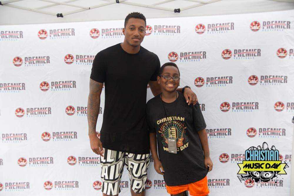 TheRareEpiphany's tweet photo. @lecrae This was the first time my son and I met you. He is still a fan now at 17. Thank you...for so many reasons #blackboyjoy https://t.co/5VKLXPfCXi