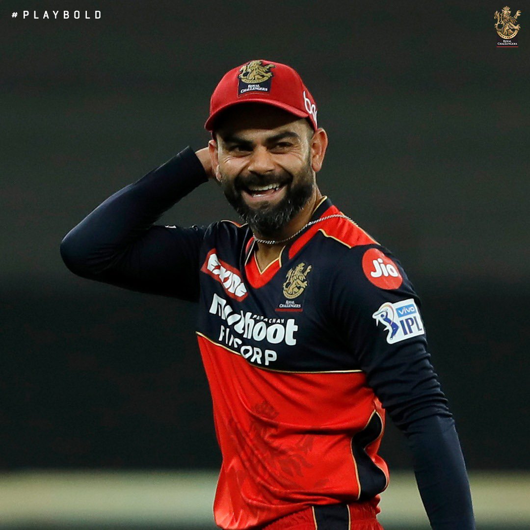 RCBTweets's tweet photo. Good morning, 12th Man Army! ☀️ 

How’s the mood this Monday morning? 😉😃

#PlayBold #WeAreChallengers #IPL2021 https://t.co/bBp3ydW5k4