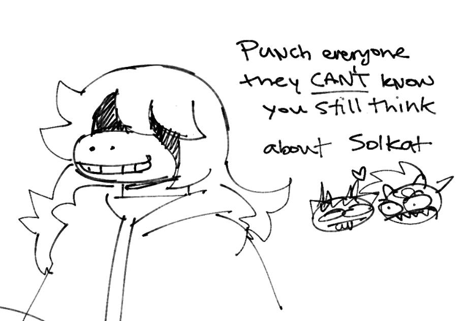 ranchuppi's tweet photo. susie is my favorite deltarune character! here are some doodles https://t.co/pu6mjs9lzb
