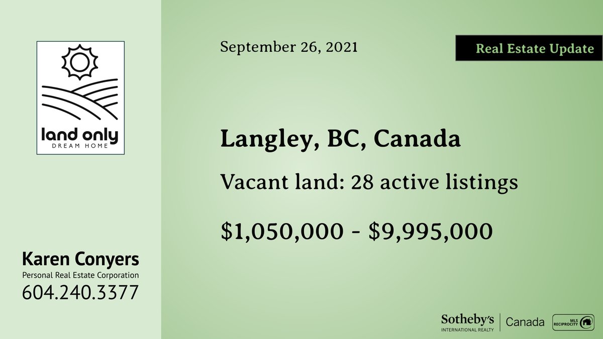 BestCornerCa's tweet photo. Langley, BC vacant land listings. Nearly endless opportunities to build your #dreamHome with @The_Clay_Way. Call Larry @TheLarryClay and start planning today. cc: Karen Conyers @KarenConyers #Langley https://t.co/KdNEwhHENn
