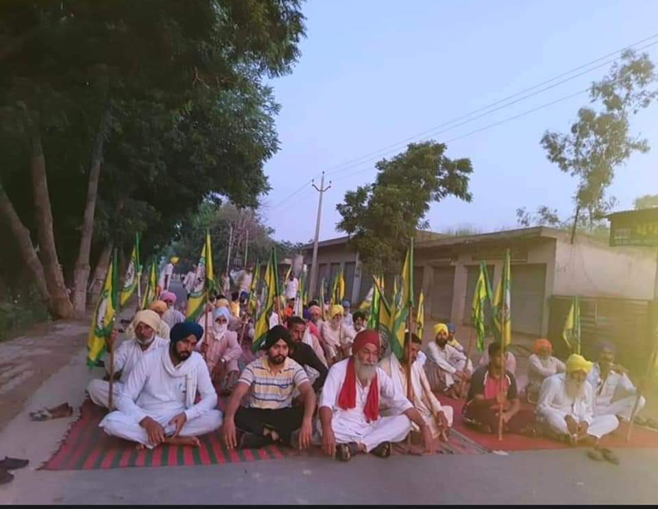 Sangrur, Punjab.
#आज_भारत_बंद_है