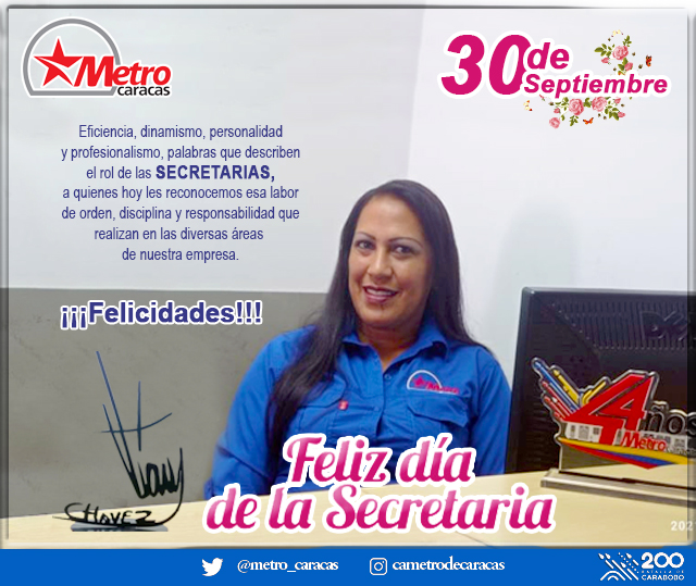#Efemérides 🗓️ #TalDíaComoHoy Se celebra el Día de la Secretaria, aquella mujer trabajadora, emprendedora que representa la bienvenida a una empresa

¡Feliz Día a todas las Secretarias! 💐🌹