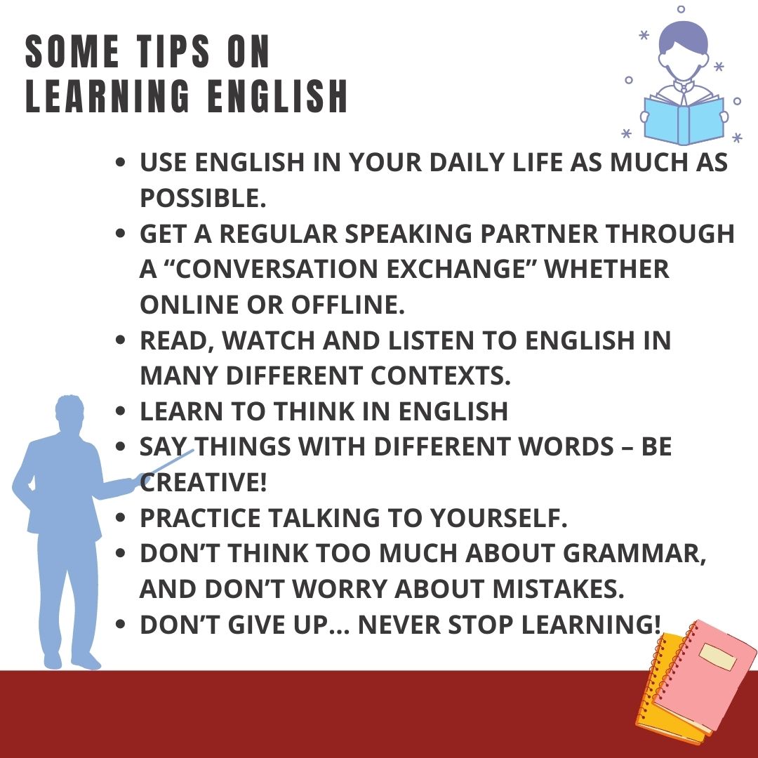 clcbai_ph's tweet photo. " You don’t need to be a genius to become fluent in English – you just need to have dedication and practice consistently. If you do this, you will reach your goal of English fluency. "

#englishgrammar #englishteacher #englishlearning #englishlanguage #EnglishChallenge #english https://t.co/NMK3cxjQd4