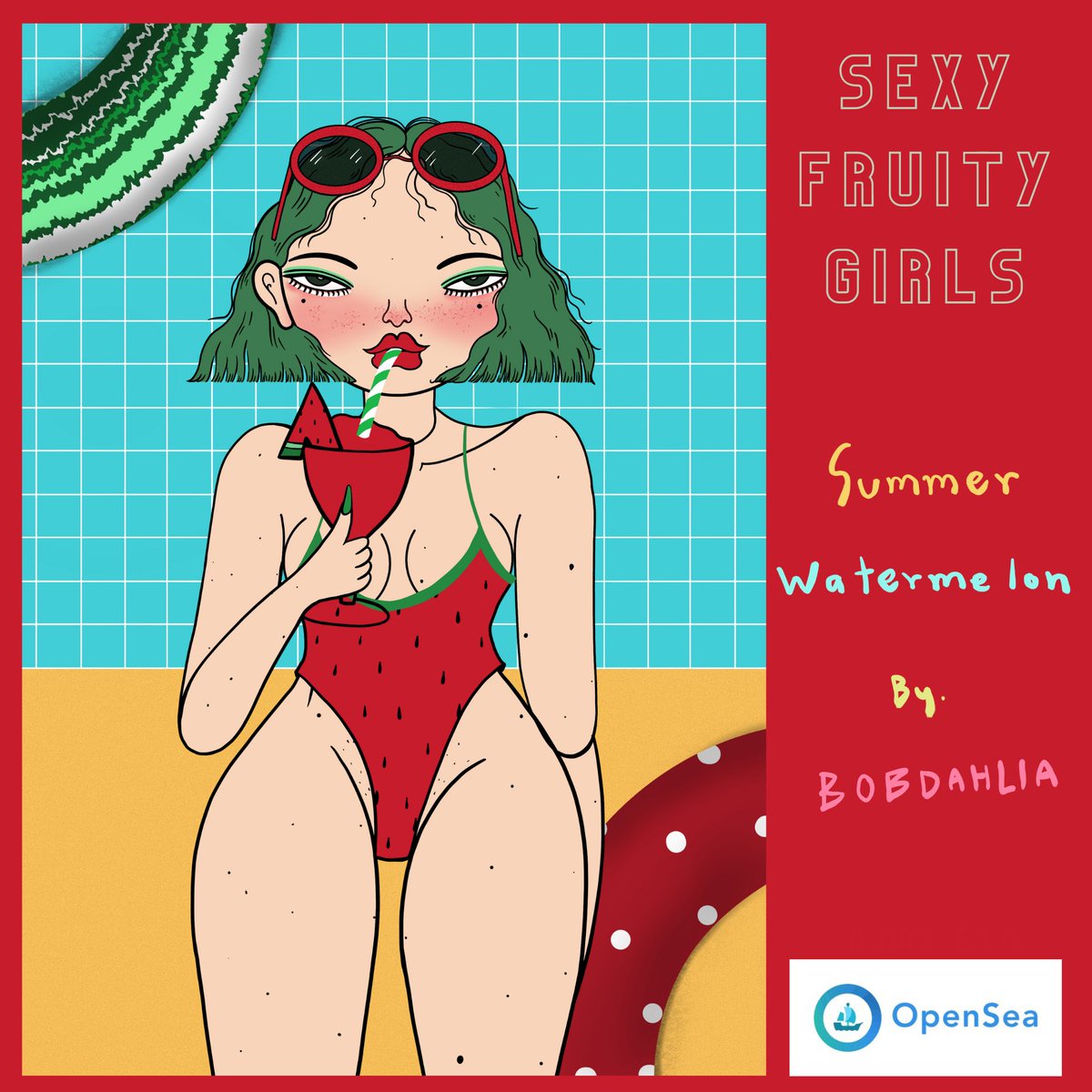BXBDAHLIA_NFT's tweet photo. New Drop on Opensea
"Summer Watermelon" 
By.BOBDAHLIA
#sexyfruitygirls Collection
https://t.co/HQTAOOP4mN

#NFT #nftart #NFTTHAILAND #NFTThaicommunity #NFTthaiartist #ThaiNFT #opensea https://t.co/0ubnItIkBz