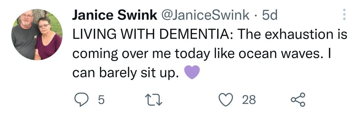 ourftdjourney's tweet image. Today starts #worldftdawarenessweek. We decided to honor those living with #ftd, it would be great to get their perspective on life with #frontotemporaldementia.