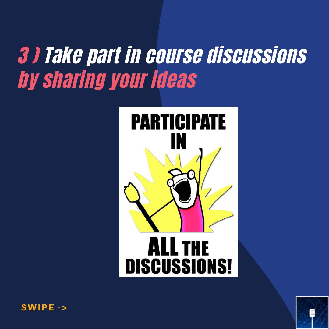student_nexus's tweet photo. How To Study Better #9 
Active Learning! 
Swipe! 
Try it out and let us know if it worked!

#TSSN #education #mondaythoughts #activelearning #learning #newseries #howtostudybetter #studentsuccess #success https://t.co/vvyVGVVC55