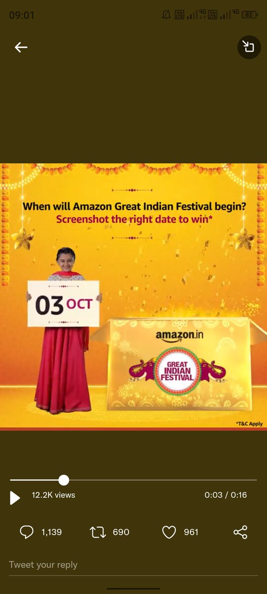 suman_manav's tweet photo. @amazonIN My  screen shot 
I love to shop on Amazon 
#AmazonGreatIndianFestival 
@amazonIN https://t.co/t4fhLEOqwl